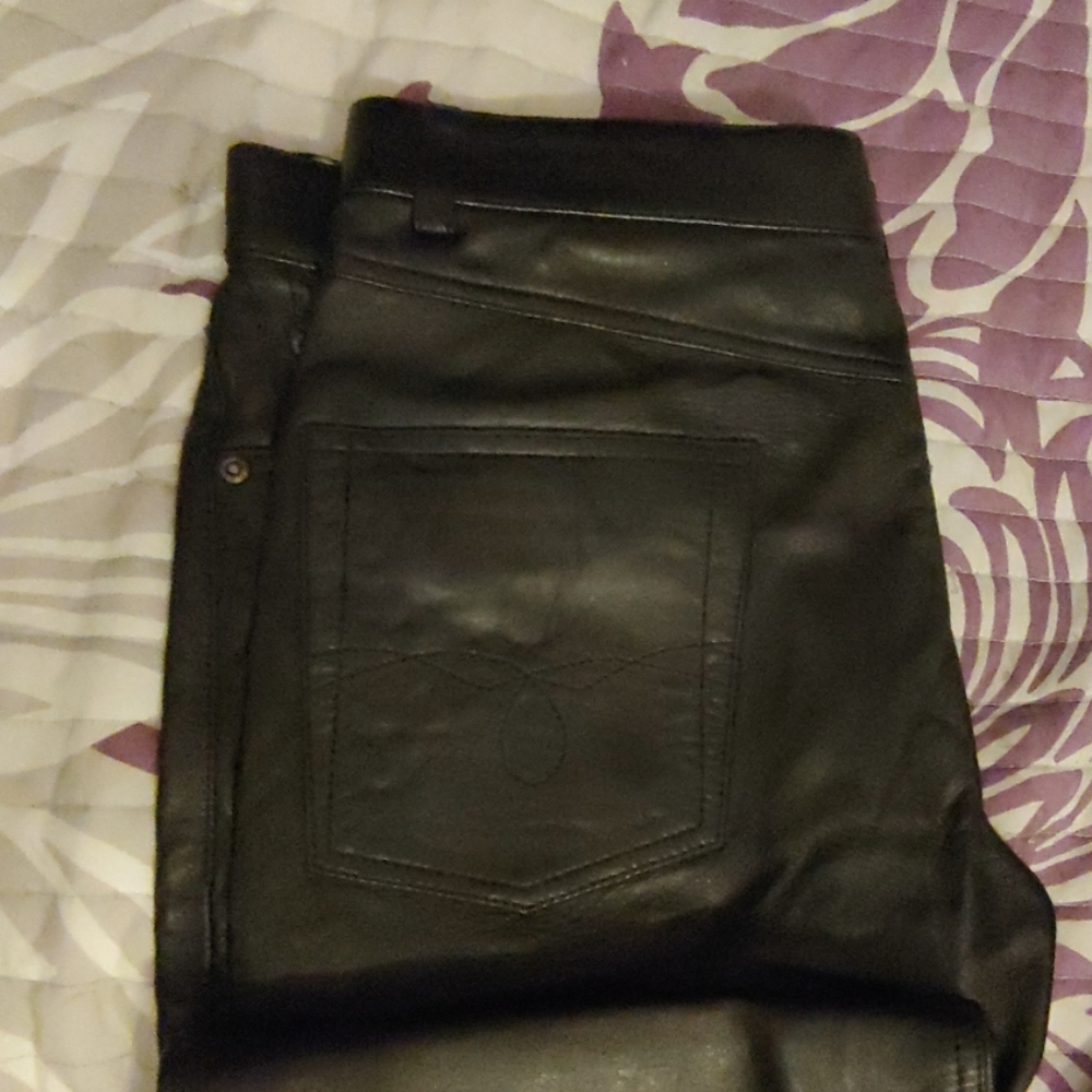 Leather pants